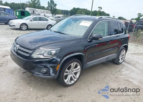 2013 Volkswagen Tiguan Sel из США, поврежденный, VIN WVGAV3AX7DW584799